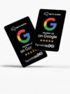 Black Google NFC Review Card