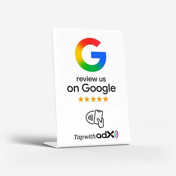 Black Google Review NFC Stand - Image 2