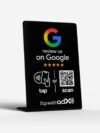 Black Google Review NFC & QR Stand